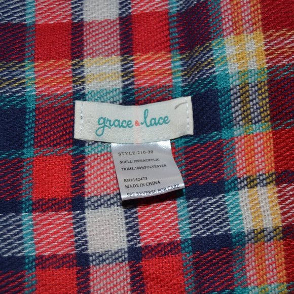 Grace & Lace Pocket Poncho with Arm Holes - Picture 1 of 5